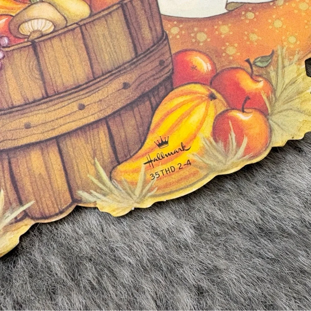 Vintage Thanksgiving Fall Harvest Paper Decorations